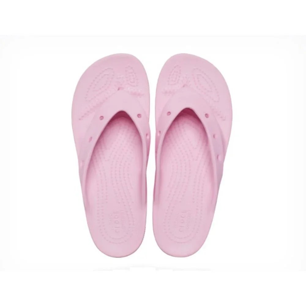 New Crocs Women's‎ Classic Platform Flip Flop Sandals Flamingo Pink US 9